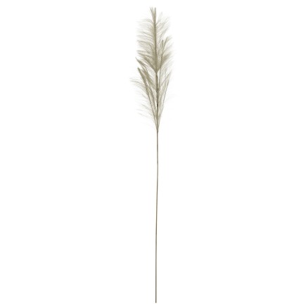 Branche de plumeau en plastique gris 15x15x124 cm