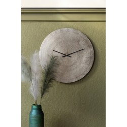 Branche de plumeau en plastique gris 15x15x124 cm