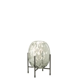 vase s/pd tache ver gr/bl s