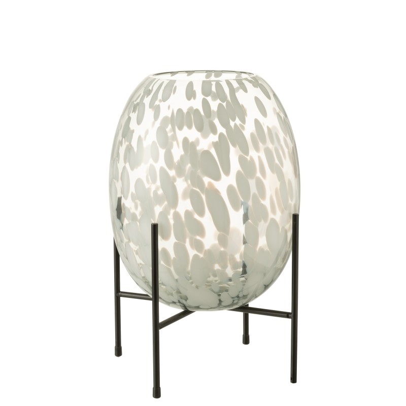 vase s/pd tache ver gr/bl l