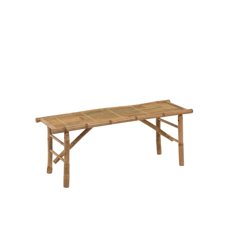 BANC PLIABLE BAMBOU NATUREL
