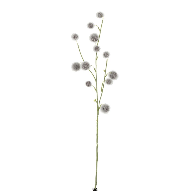 Branche de pompons en plastique gris 5x5x79 cm Branche de pompons en plastique gris 5x5x79 cm