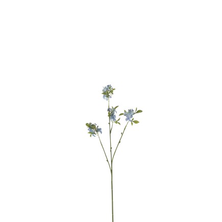 BRANCHE FLEUR FINE PLASTIQUE BLEU