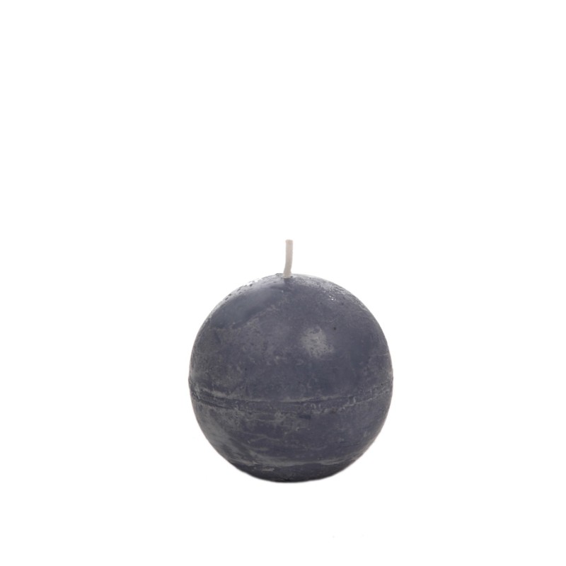 bougie boule bleu petr s16h
