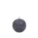 bougie boule bleu petr s16h