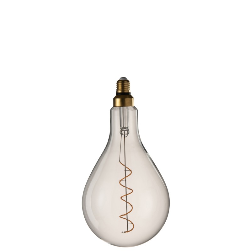 Ampoule E27 en verre transparent 16x16x30 cm