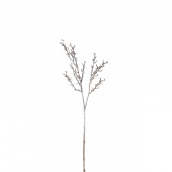 Rama de árbol desnudo de plástico blanco de 9x5x81 cm