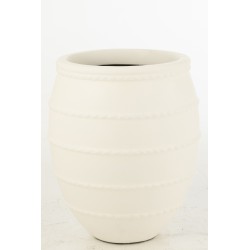 FLOWER POT TERRACOTTA WH