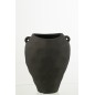 Vase en céramique noir 29.5x29.5x38 cm