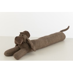 Trasportino per cani in tessuto marrone 84x10x21 cm