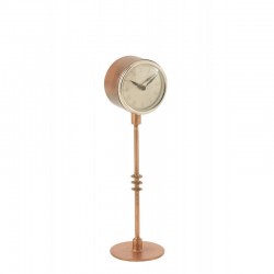 Reloj de pie de metal cobre 11x8x40 cm