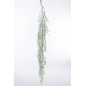 Branche suspendue avec feuilles en plastique vert 6x13x157 cm Branche suspendue avec feuilles en plastique vert 6x13x157 cm