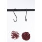 Boite de 4 boules de Noël en Plastique Rouge 10x10x10cm