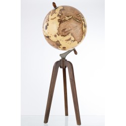 GLOBE SUR PIED BOIS ORAN/BR XL