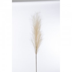 branche de plumeau en plastique beige 18x6x135 cm