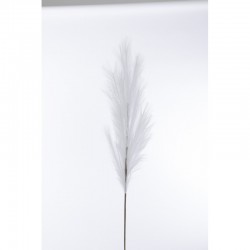branche de plumeau en plastique blanc 18x6x135 cm