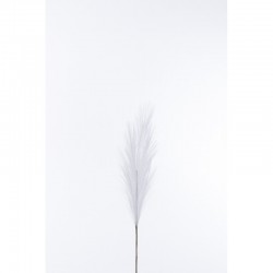 Branche de plumeau en plastique blanc 13x4x70 cm