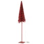 Arbre avec led en plastique rouge 18x18x98 cm Arbre avec led en plastique rouge 18x18x98 cm