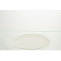 Plato redondo de aluminio blanco de 29.5x26x1 cm Plato redondo de aluminio blanco de 29.5x26x1 cm