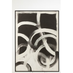 Lienzo negro 102.6x4.3x142.6 cm