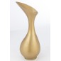 Vase en Aluminium Or 35x29x77cm Vase en Aluminium Or 35x29x77cm