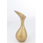 Vase en Aluminium Or 25x23,5x60cm Vase en Aluminium Or 25x23,5x60cm