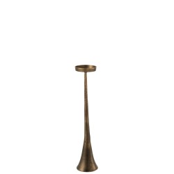 Chandelier en métal Bronze 13x13x62cm