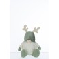 Lutin avec bois de cerf en résine multicouleur 20x12x45 cm