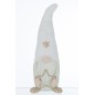 Lutin avec chapeau en résine multicouleur 21x13x59 cm