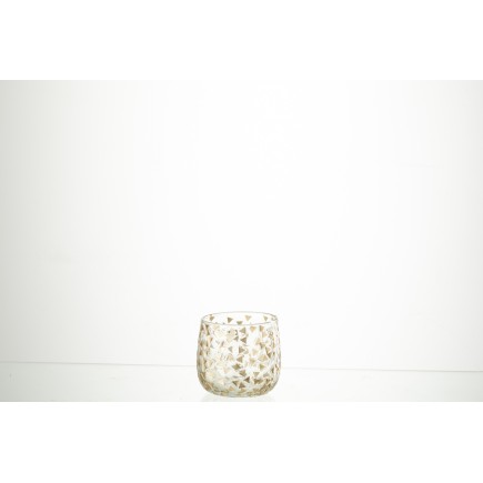 Photophore en Verre Mix 7x7x7cm