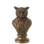 Busto de resina bronce 15x11x26 cm Busto de resina bronce 15x11x26 cm