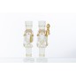 Set de 2 casse-noisettes en résine multicouleur 7x5x26 cm