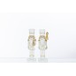 Set di 2 schiaccianoci in resina multicolore 6,5x4x20,5 cm