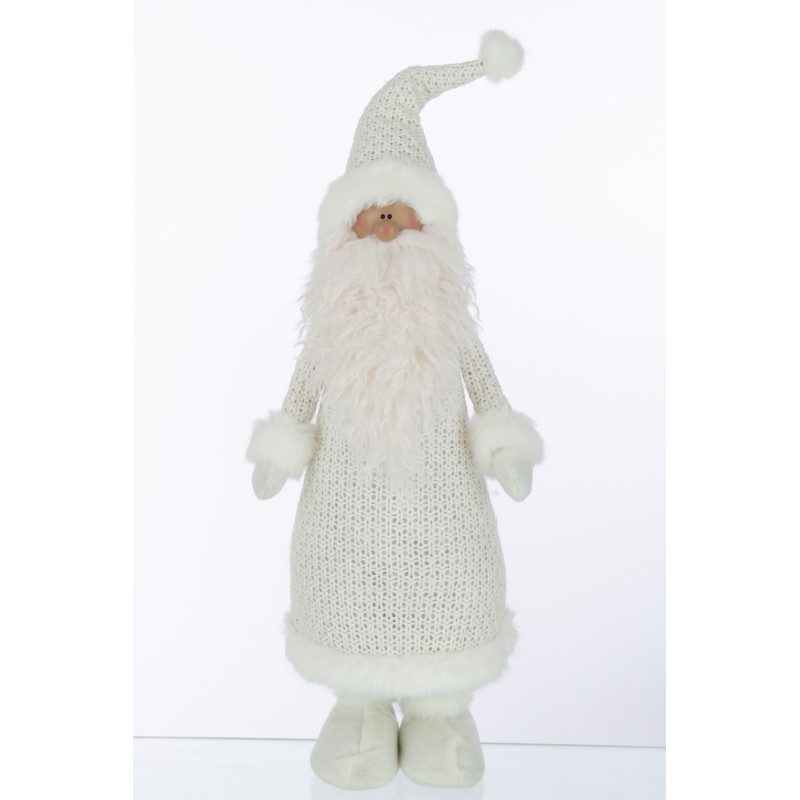 Père Noël en résine multicouleur 22x15x66 cm