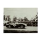 Tableau avec voiture de course ancienne en verre trempé noir et blanc 90x120cm Tableau avec voiture de course ancienne en verre trempé noir et blanc 90x120cm