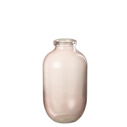 VASE BRUNI VERE ROSE CLAIR LARGE