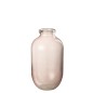 Vase en verre rose 20x20x35 cm Vase en verre rose 20x20x35 cm