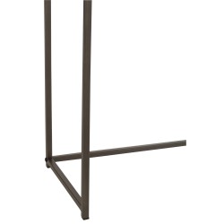 Console en bois et métal avec 1 tiroir L120*l30*H86cm
