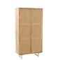 Armoire en bois naturel 95x44x175 cm Armoire en bois naturel 95x44x175 cm