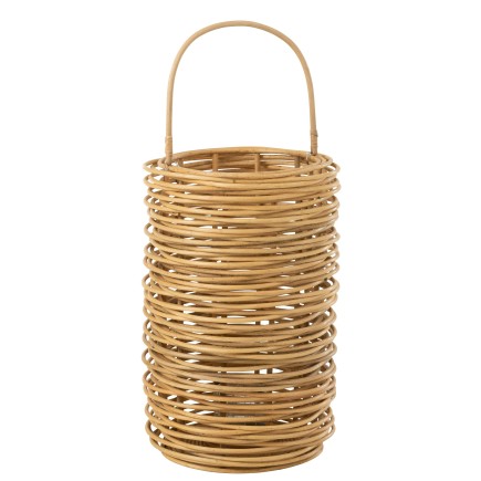 Lanterne en bois marron 59x59x38 cm