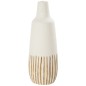 Vase en bois blanc 21x21x56 cm Vase en bois blanc 21x21x56 cm
