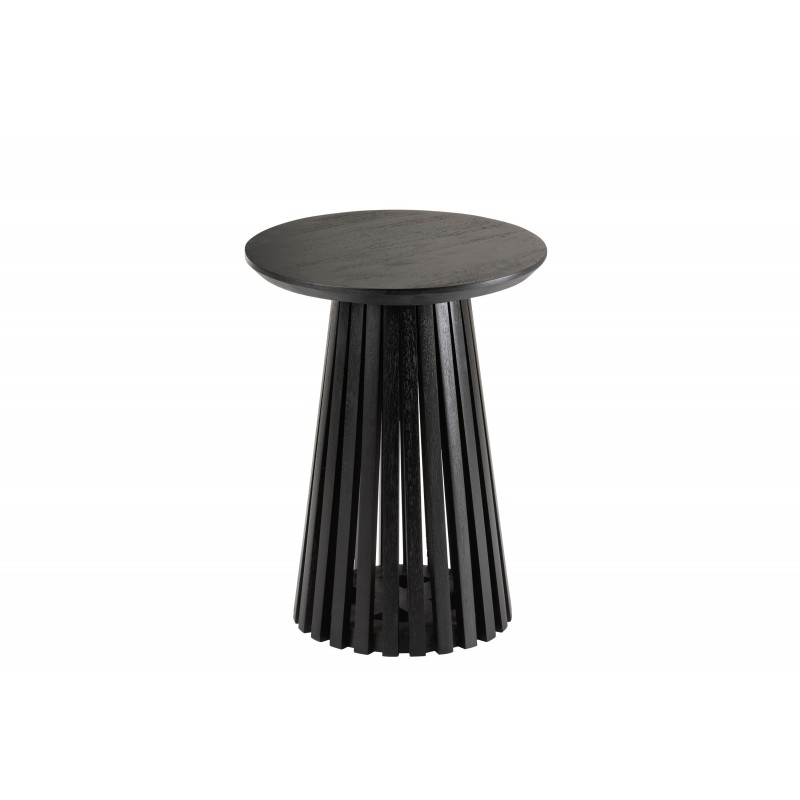 Table en bois noir 40x40x52 cm