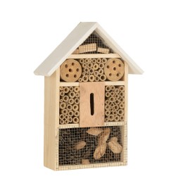 Nichoir en raphia naturel 27x11x37 cm