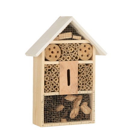 Nichoir en raphia naturel 27x11x37 cm