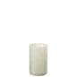 Vase avec mosaïques en verre gris 13x13x20 cm Vase avec mosaïques en verre gris 13x13x20 cm