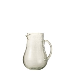 Carafe en verre transparent 16x16x18 cm