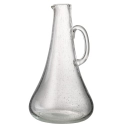 Carafe en verre transparent 20x19x34 cm