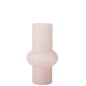 Vase avec anneau en verre rose 20x20x36 cm