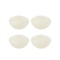 Set de 4 bougies flottantes 8h en parafinne blanc 8x8x4 cm Set de 4 bougies flottantes 8h en parafinne blanc 8x8x4 cm