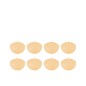 Set de 8 bougies flottantes 4h en parafinne jaune 6x6x3 cm Set de 8 bougies flottantes 4h en parafinne jaune 6x6x3 cm